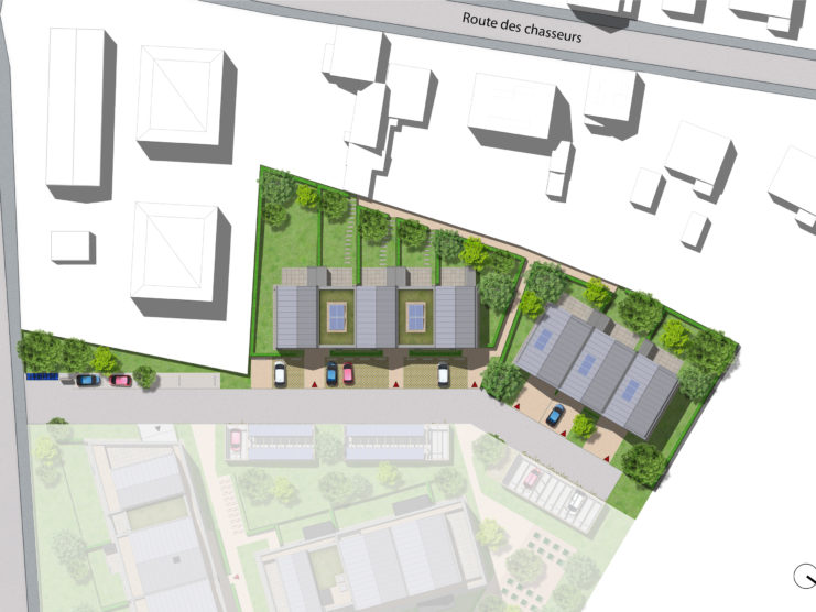 Maison 4 pièces de 83,90 m² à STRASBOURG ROBERTSAU
