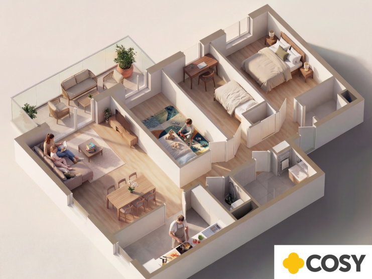 Appartement 4 pièces - Secteur Sarlat/Lyautey au Neuhof à Strasbourg